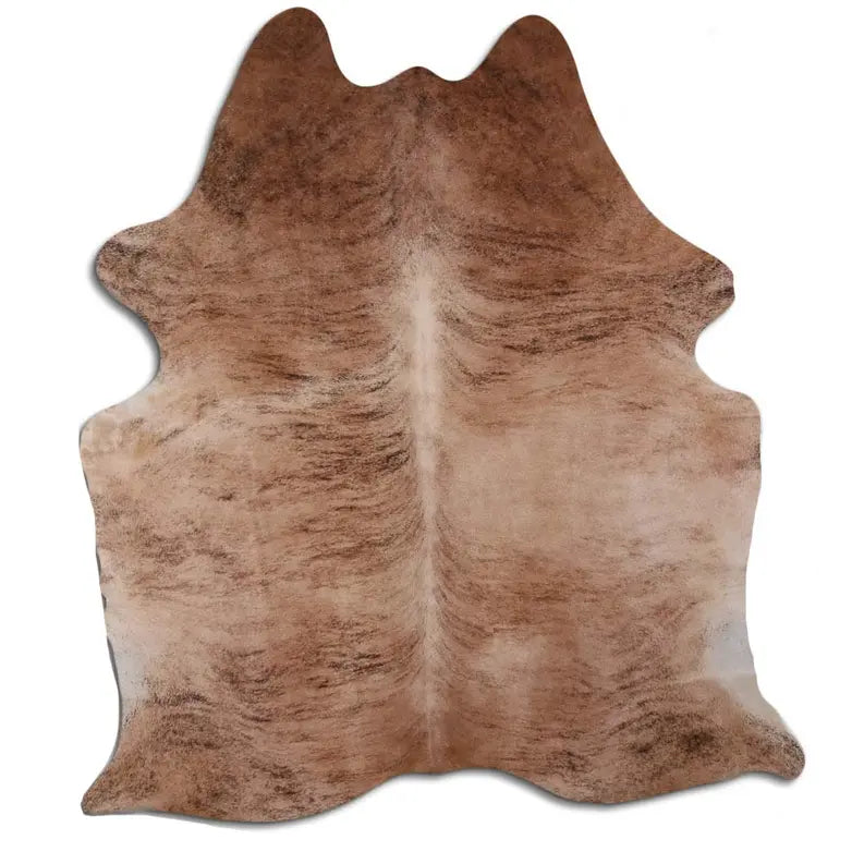 NATURAL HAIR ON COWHIDE BEIGE BRINDLE MODA-DBK