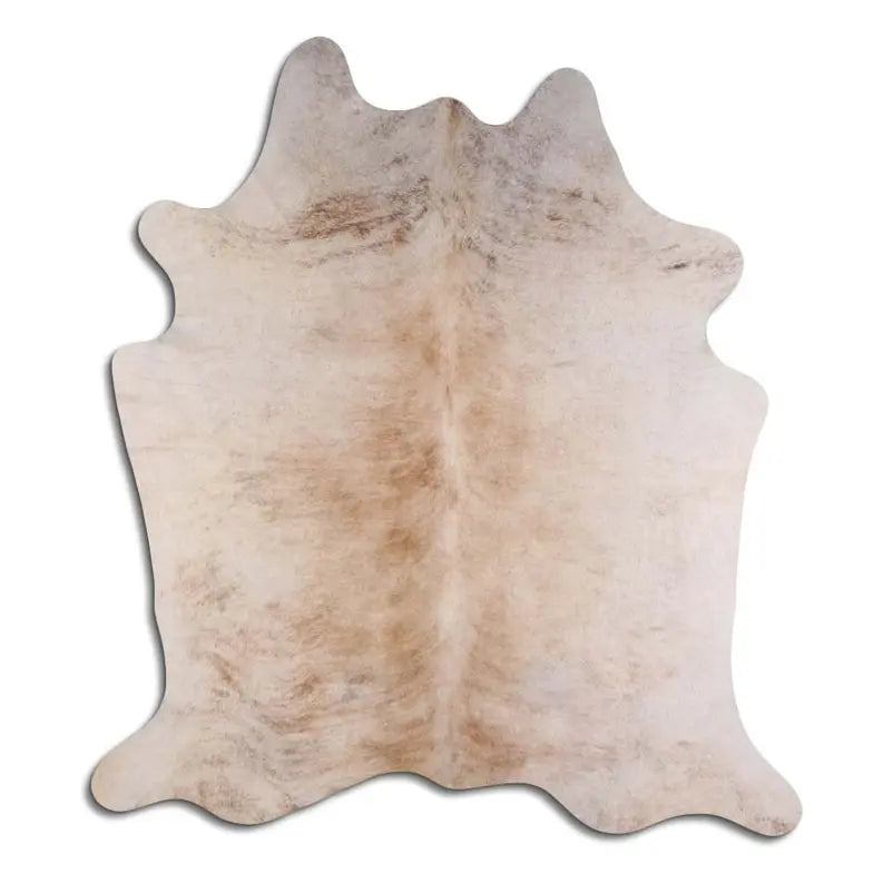 NATURAL HAIR ON COWHIDE BEIGE BRINDLE MODA-DBK