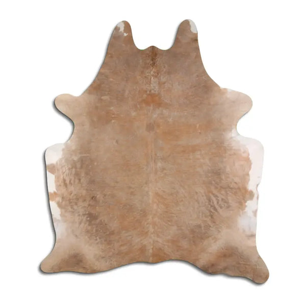 NATURAL HAIR ON COWHIDE BEIGE BRINDLE MODA-DBK