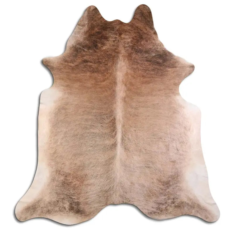 NATURAL HAIR ON COWHIDE BEIGE BRINDLE MODA-DBK