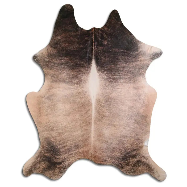 NATURAL HAIR ON COWHIDE BEIGE BRINDLE MODA-DBK