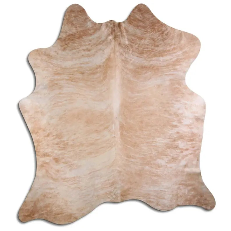 NATURAL HAIR ON COWHIDE BEIGE BRINDLE MODA-DBK