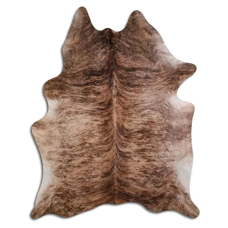 NATURAL HAIR ON COWHIDE BEIGE BRINDLE MODA-DBK