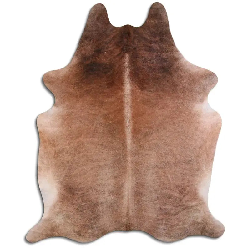 NATURAL HAIR ON COWHIDE BEIGE BRINDLE MODA-DBK