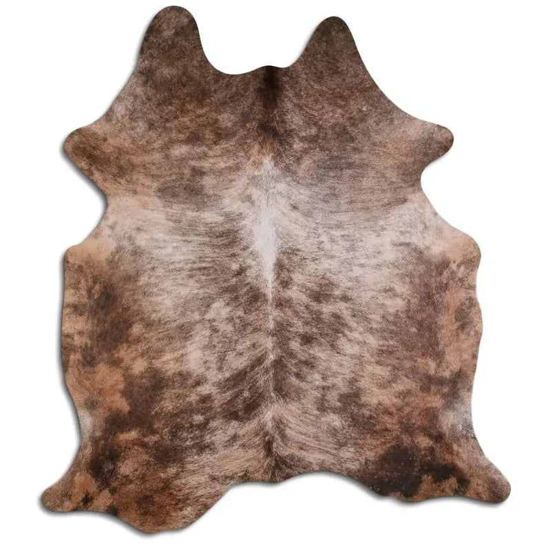 NATURAL HAIR ON COWHIDE BEIGE BRINDLE MODA-DBK
