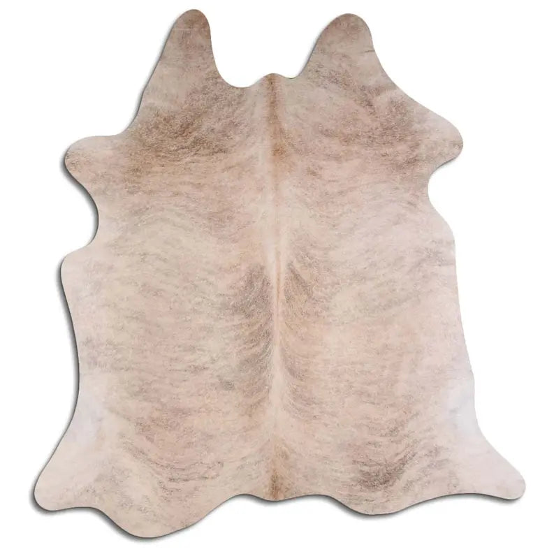 NATURAL HAIR ON COWHIDE BEIGE BRINDLE MODA-DBK