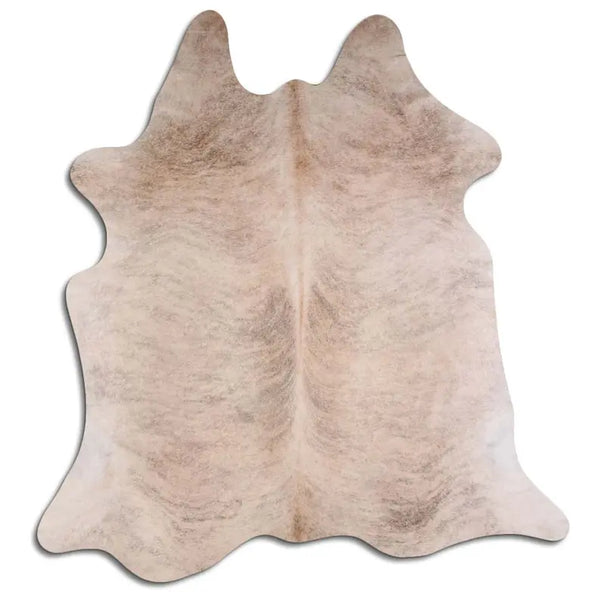 NATURAL HAIR ON COWHIDE BEIGE BRINDLE MODA-DBK