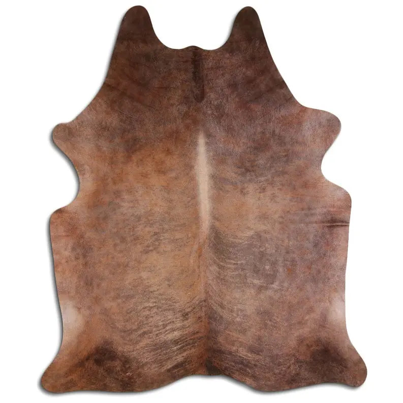 NATURAL HAIR ON COWHIDE BEIGE BRINDLE MODA-DBK