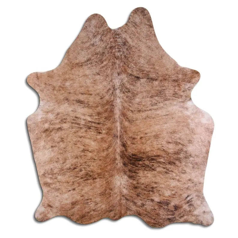 NATURAL HAIR ON COWHIDE BEIGE BRINDLE MODA-DBK