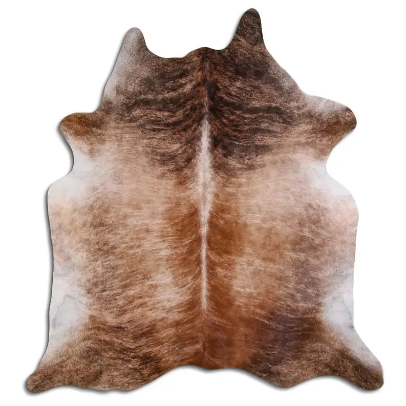 NATURAL HAIR ON COWHIDE BEIGE BRINDLE MODA-DBK