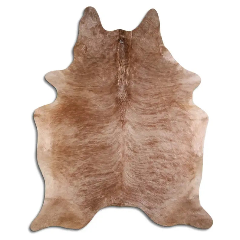 NATURAL HAIR ON COWHIDE BEIGE BRINDLE MODA-DBK