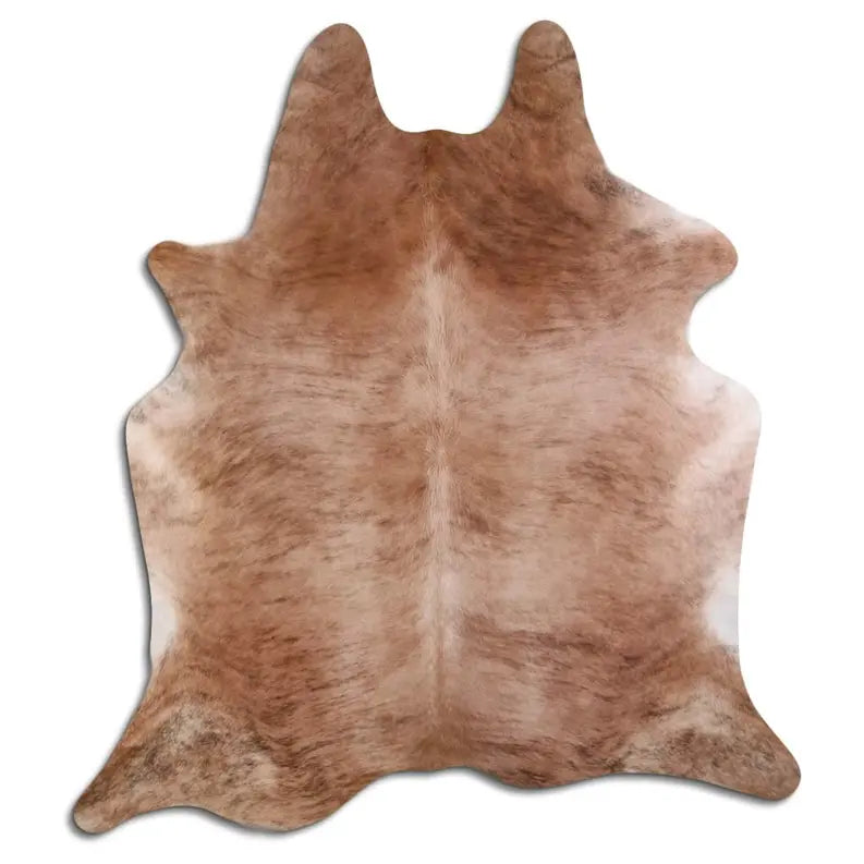 NATURAL HAIR ON COWHIDE BEIGE BRINDLE MODA-DBK