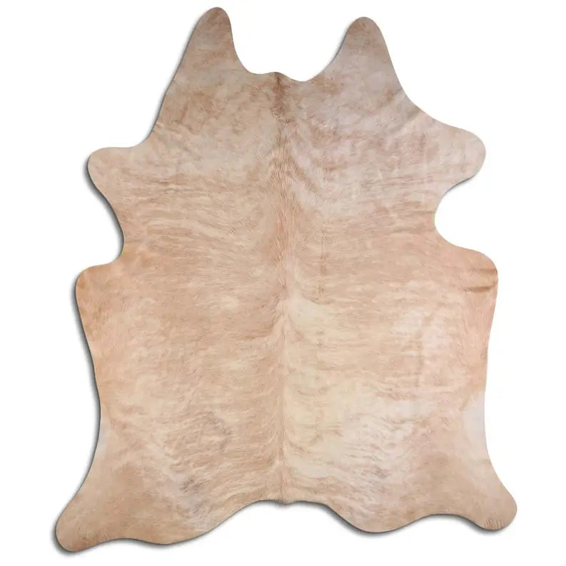 NATURAL HAIR ON COWHIDE BEIGE BRINDLE MODA-DBK