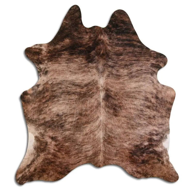 NATURAL HAIR ON COWHIDE BEIGE BRINDLE MODA-DBK