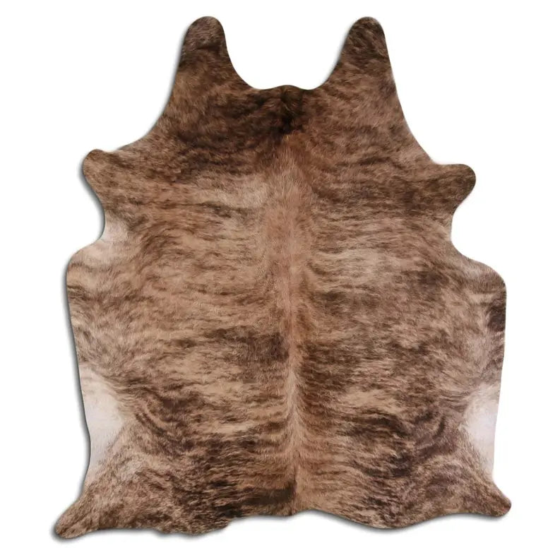 NATURAL HAIR ON COWHIDE BEIGE BRINDLE MODA-DBK