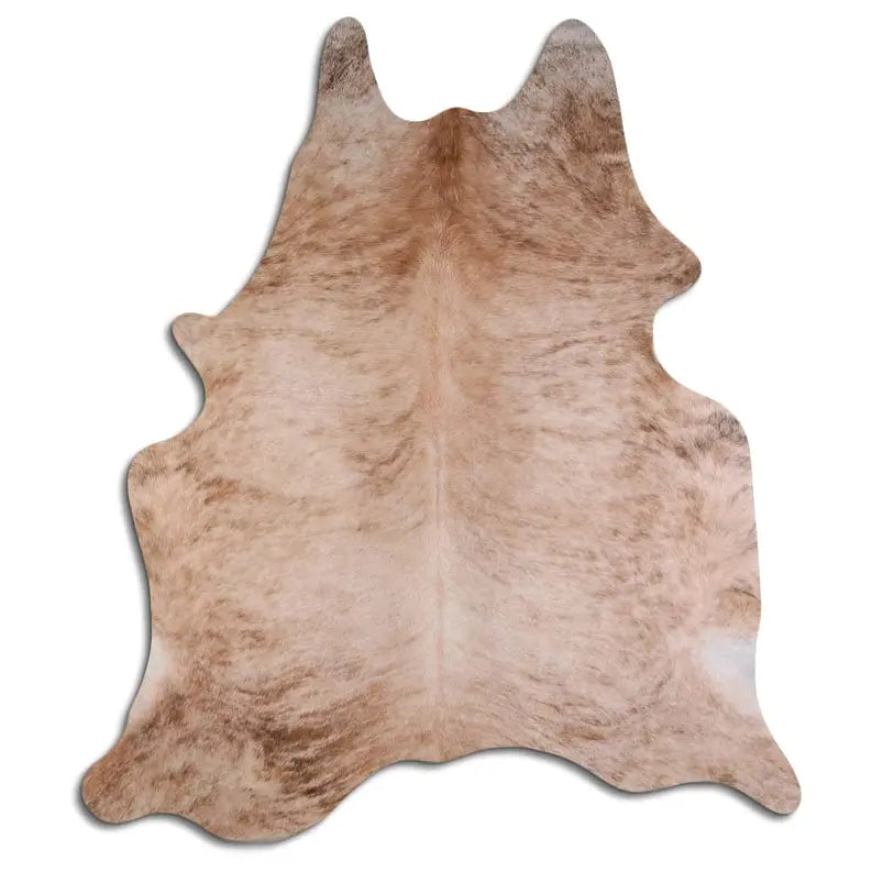 NATURAL HAIR ON COWHIDE BEIGE BRINDLE MODA-DBK