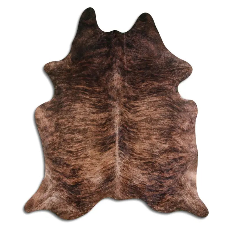 NATURAL HAIR ON COWHIDE BEIGE BRINDLE MODA-DBK