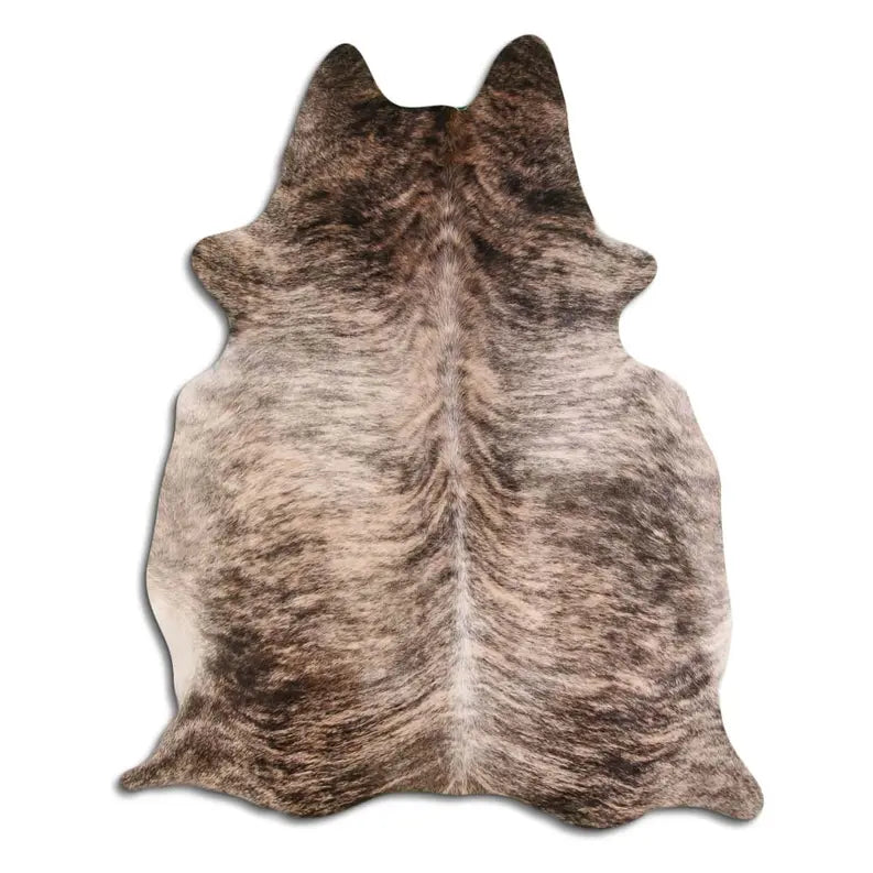 NATURAL HAIR ON COWHIDE BEIGE BRINDLE MODA-DBK