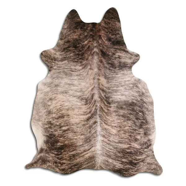 NATURAL HAIR ON COWHIDE BEIGE BRINDLE MODA-DBK