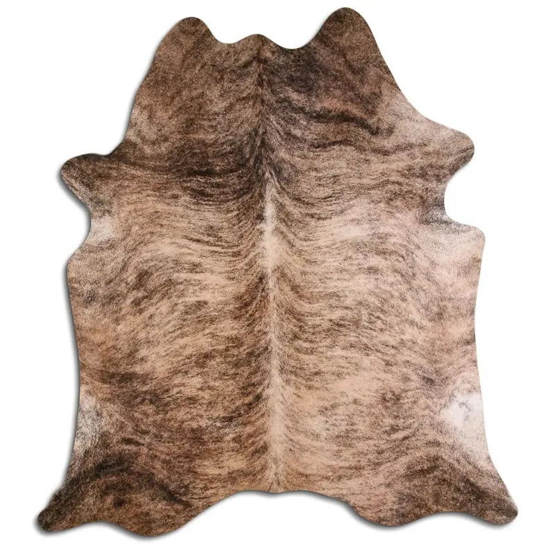 NATURAL HAIR ON COWHIDE BEIGE BRINDLE MODA-DBK