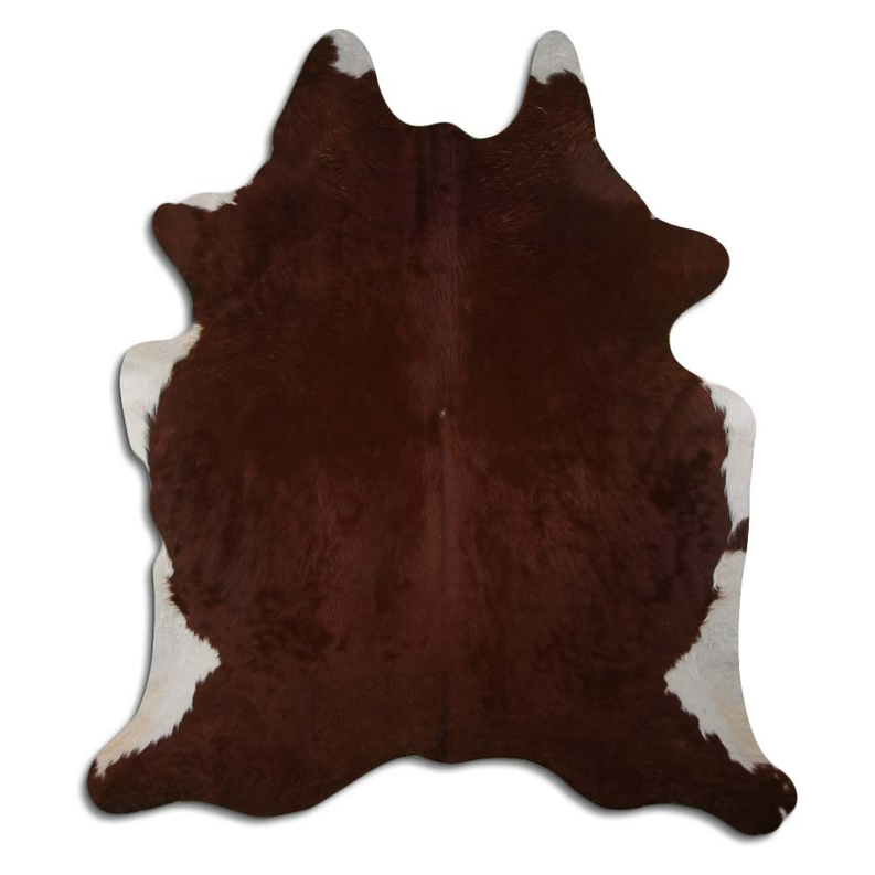 NATURAL HAIR ON COWHIDE BROWN MODA-DBK