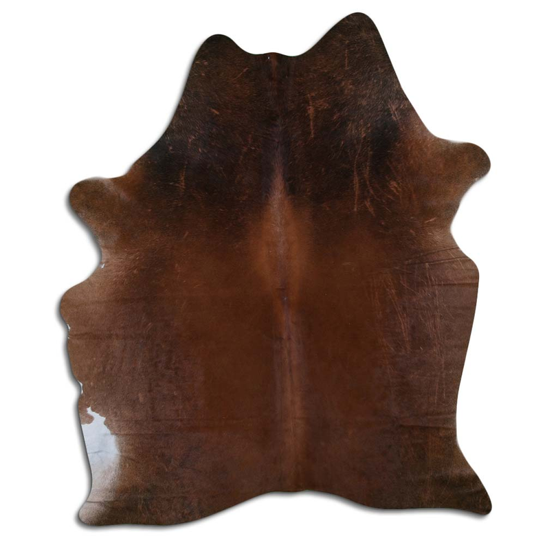 NATURAL HAIR ON COWHIDE BROWN MODA-DBK