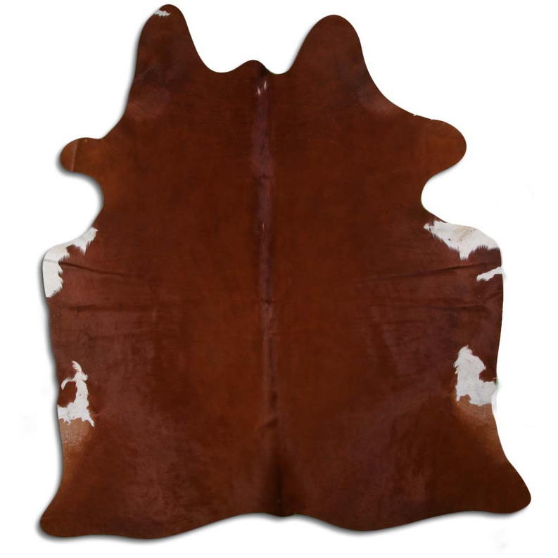 NATURAL HAIR ON COWHIDE BROWN MODA-DBK