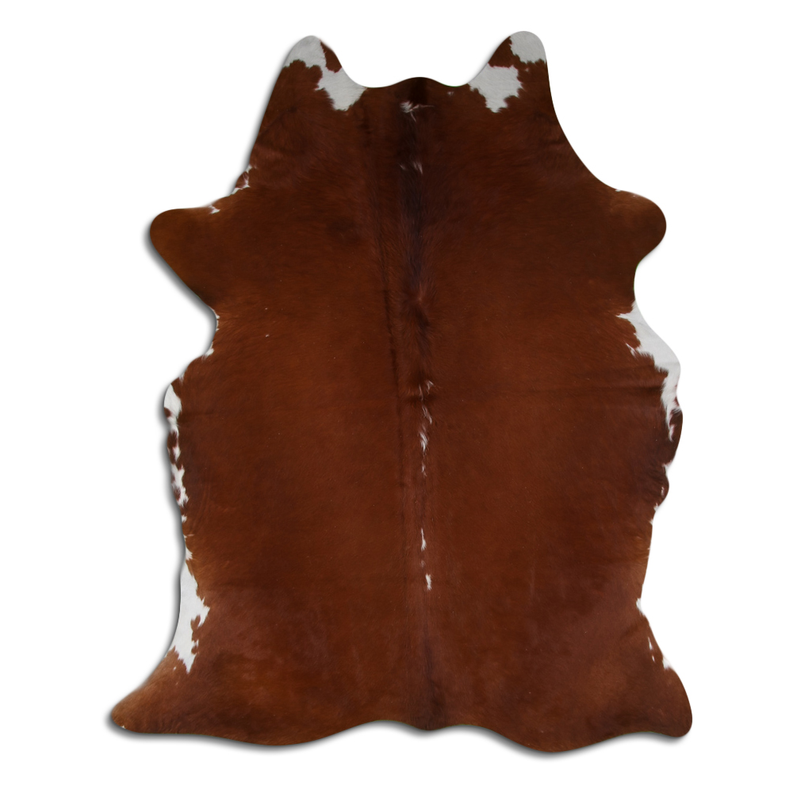 NATURAL HAIR ON COWHIDE BROWN MODA-DBK