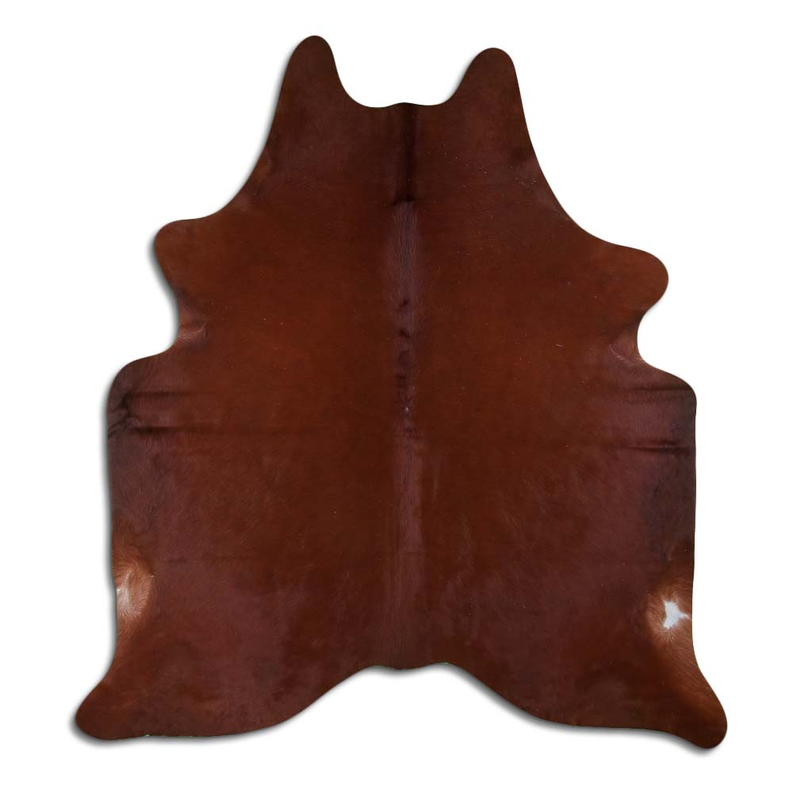 NATURAL HAIR ON COWHIDE BROWN MODA-DBK