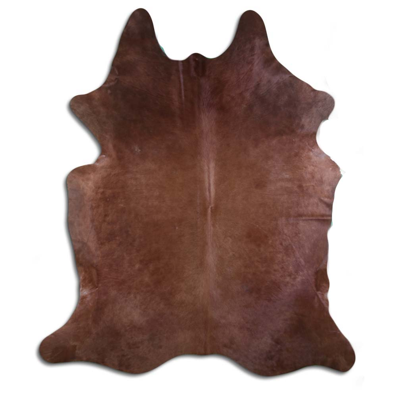 NATURAL HAIR ON COWHIDE BROWN MODA-DBK