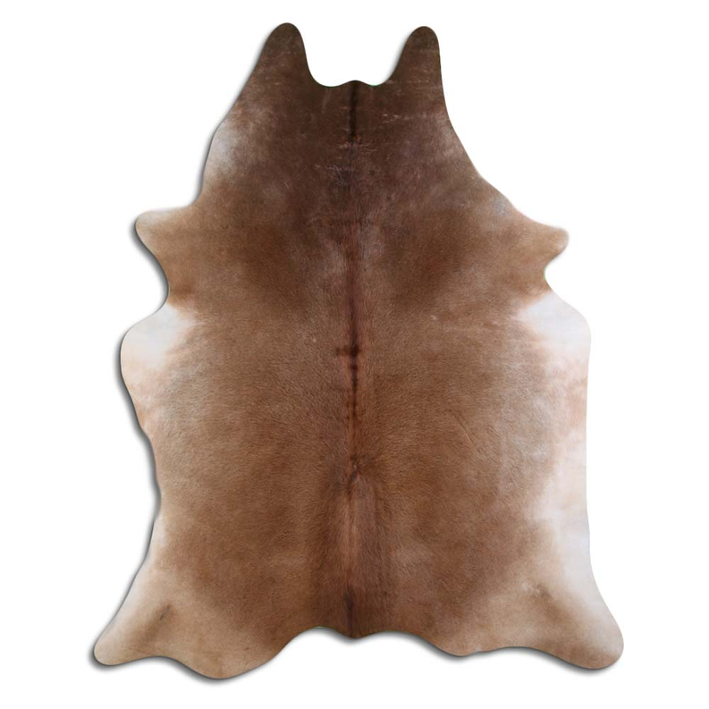 NATURAL HAIR ON COWHIDE BROWN MODA-DBK