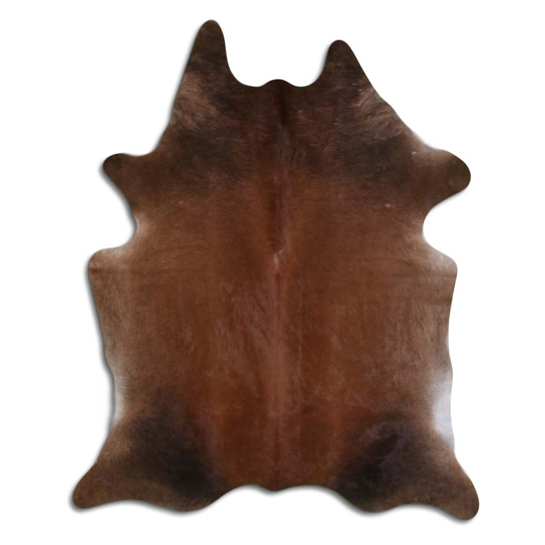 NATURAL HAIR ON COWHIDE BROWN MODA-DBK