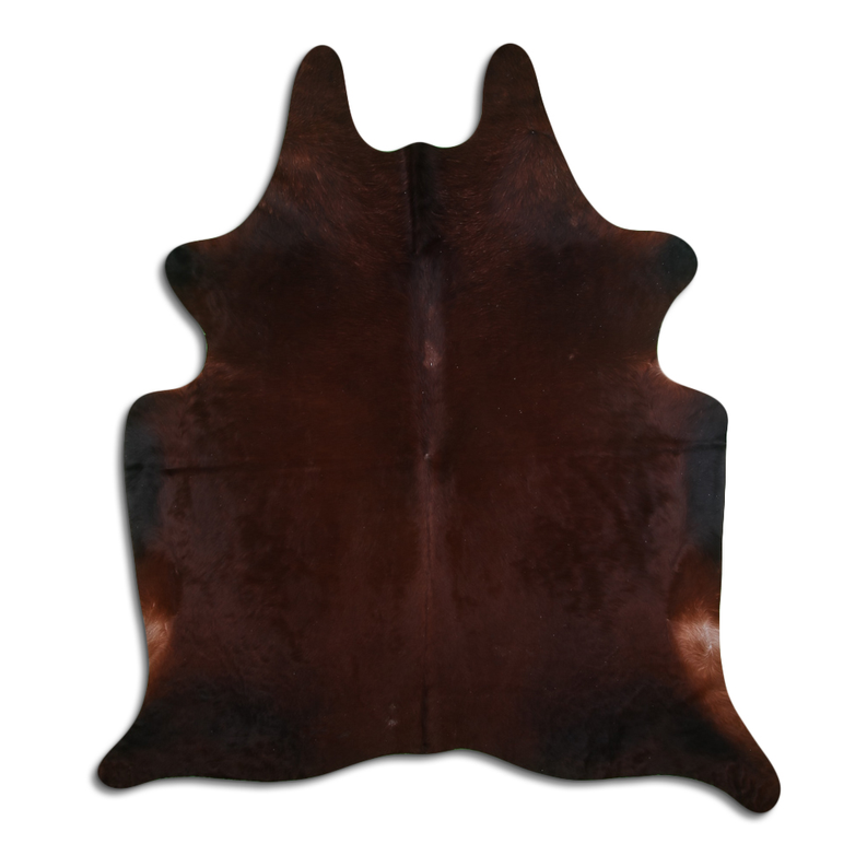 NATURAL HAIR ON COWHIDE BROWN MODA-DBK