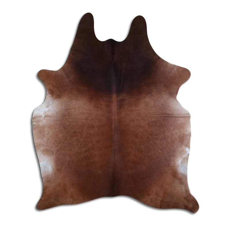 NATURAL HAIR ON COWHIDE BROWN MODA-DBK
