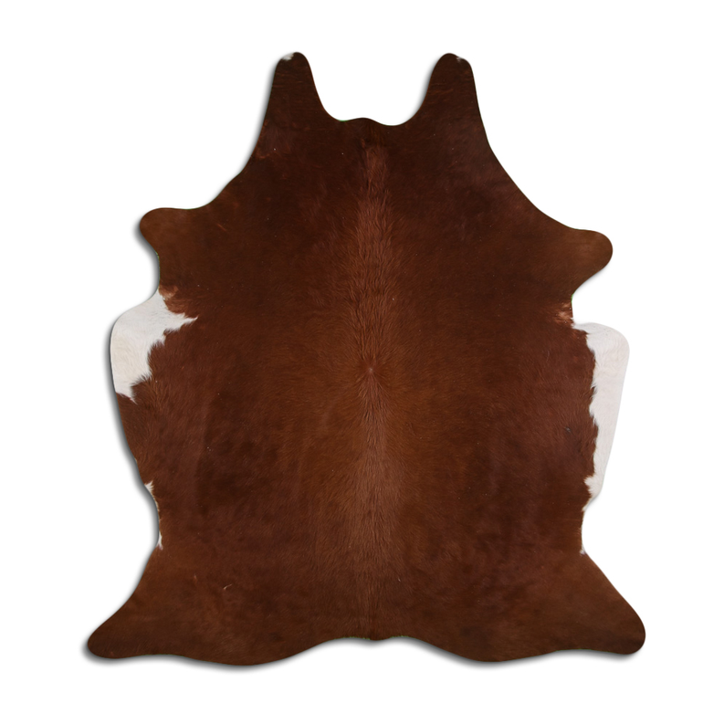 NATURAL HAIR ON COWHIDE BROWN MODA-DBK