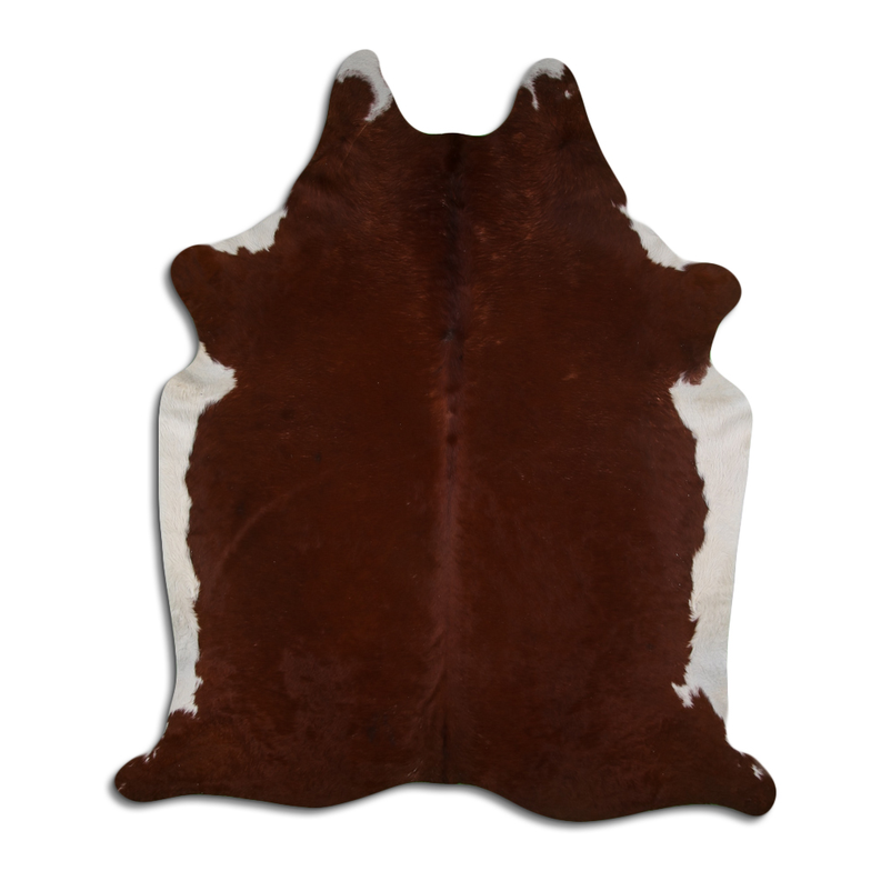 NATURAL HAIR ON COWHIDE BROWN MODA-DBK