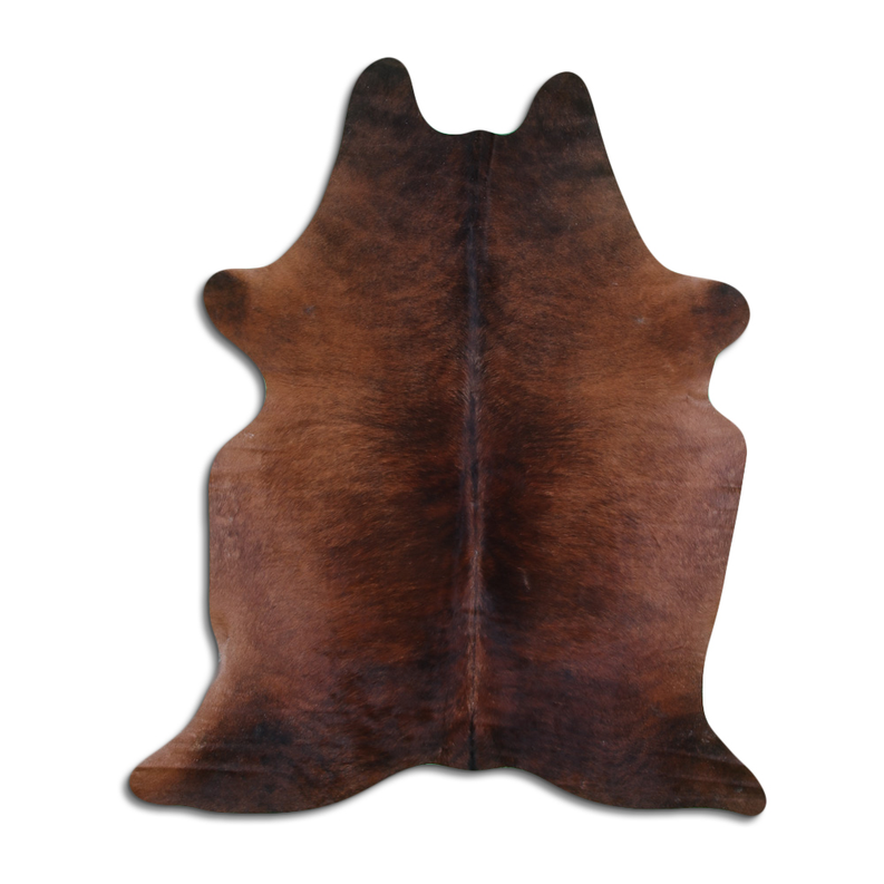 NATURAL HAIR ON COWHIDE BROWN MODA-DBK