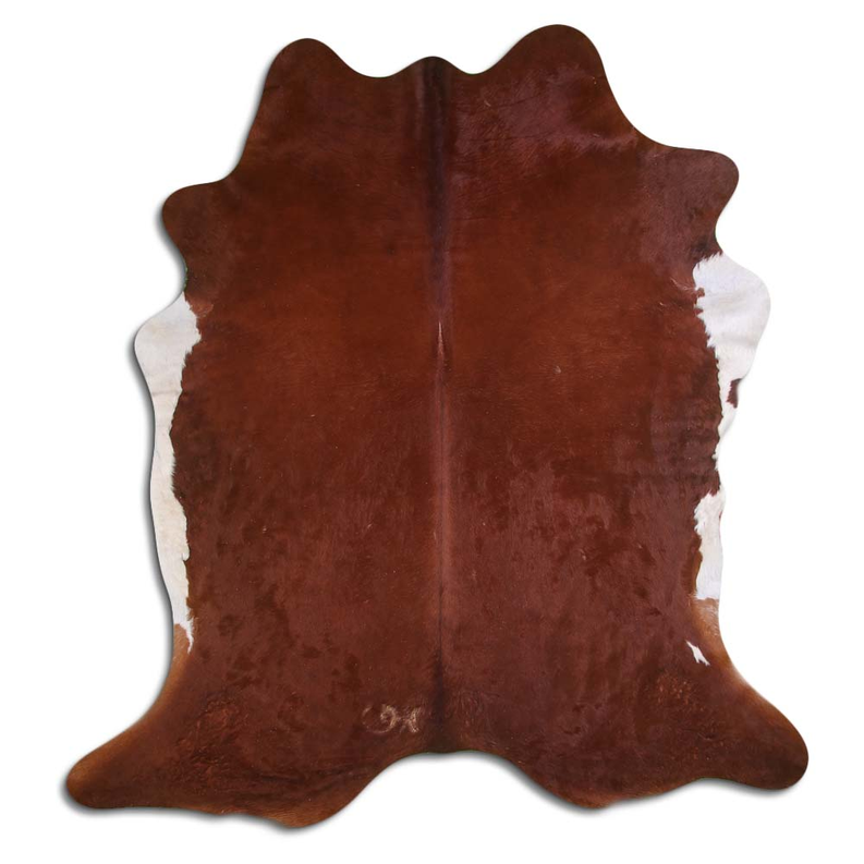 NATURAL HAIR ON COWHIDE BROWN MODA-DBK
