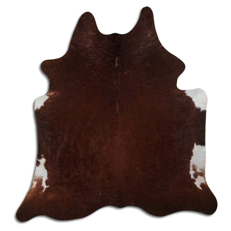 NATURAL HAIR ON COWHIDE BROWN MODA-DBK