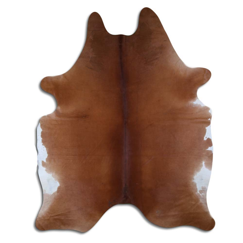 NATURAL HAIR ON COWHIDE BROWN MODA-DBK