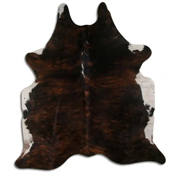 NATURAL HAIR ON COWHIDE EXOTIC WHITE BELLY BACKBONE MODA-DBK