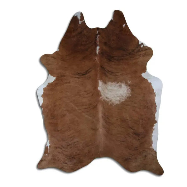 NATURAL HAIR ON COWHIDE EXOTIC WHITE BELLY BACKBONE MODA-DBK