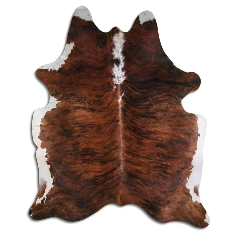 NATURAL HAIR ON COWHIDE EXOTIC WHITE BELLY BACKBONE MODA-DBK