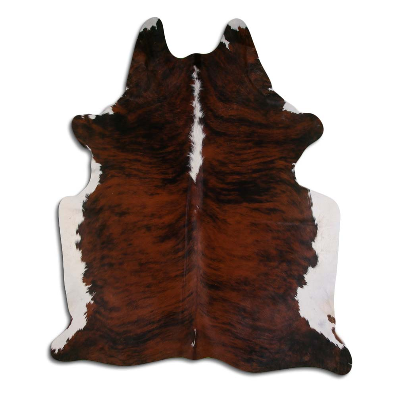 NATURAL HAIR ON COWHIDE EXOTIC WHITE BELLY BACKBONE MODA-DBK
