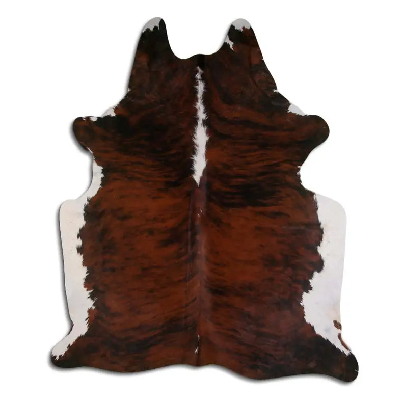 NATURAL HAIR ON COWHIDE EXOTIC WHITE BELLY BACKBONE MODA-DBK