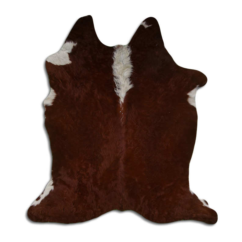 NATURAL HAIR ON COWHIDE HEREFORD MODA-DBK