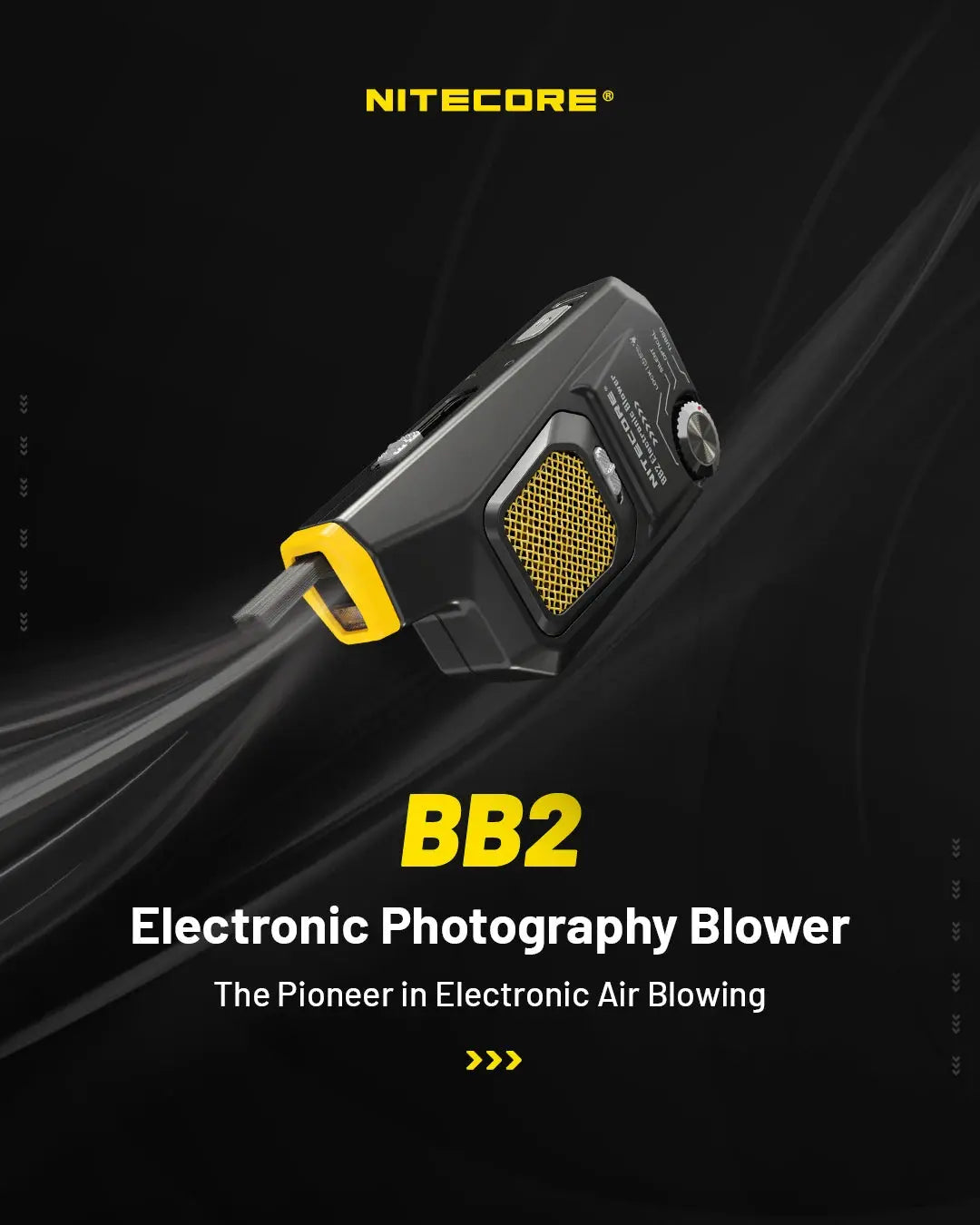NITECORE BB2 Electronic BlowerBaby Photography Blower Multi Function Purpose Lightweight Air Blower for DSLR Camera Lens GreatEagleInc