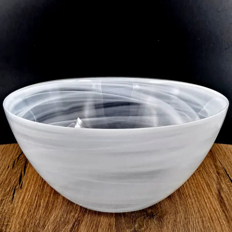 NUAGE Glass Serving Bowl Red Pomegranate Collection