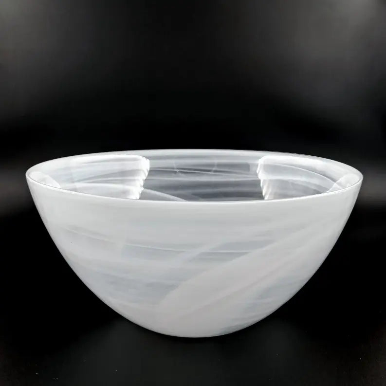 NUAGE Glass Serving Bowl Red Pomegranate Collection