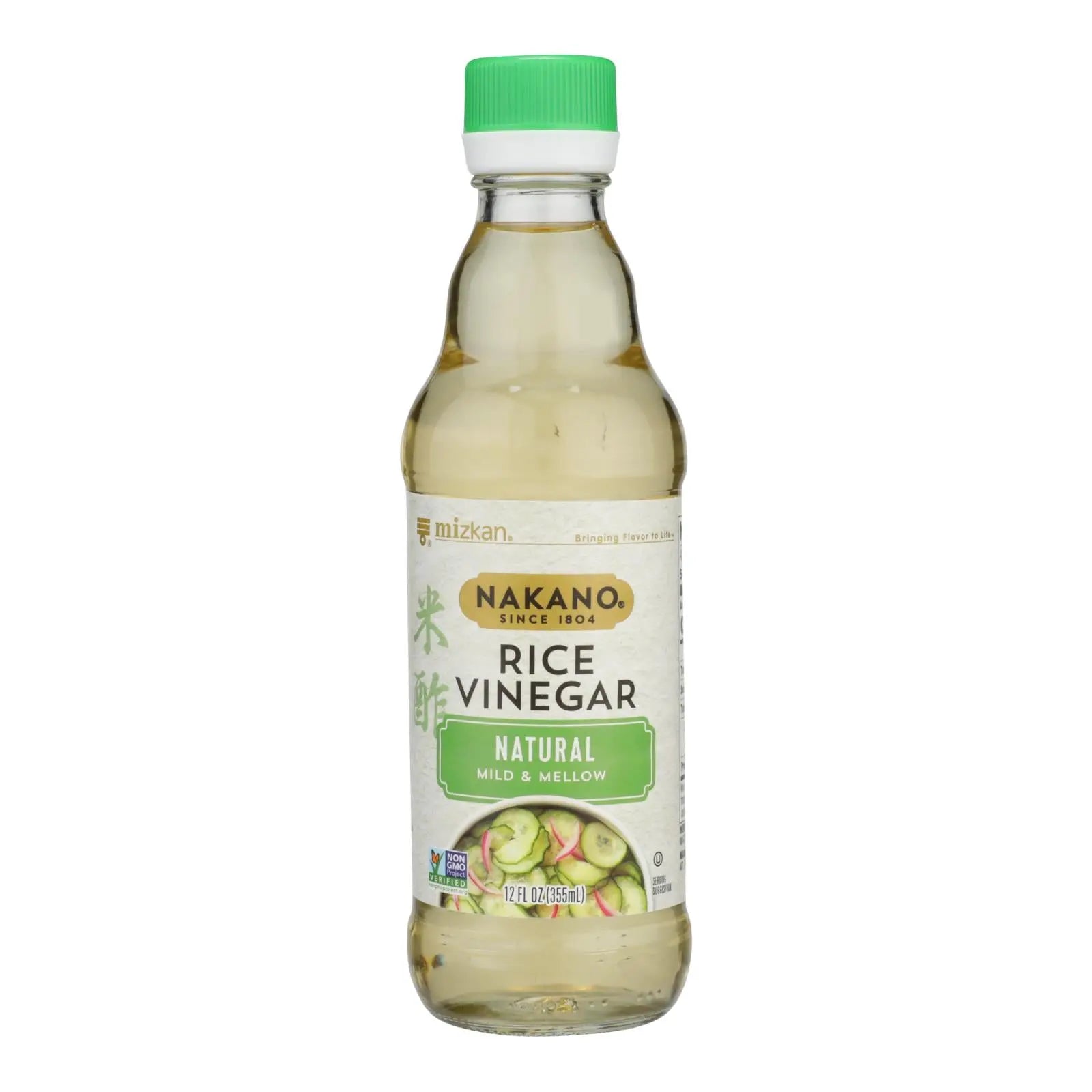 Nakano Rice Vinegar - Vinegar - Case Of 6 - 12 Fl Oz. Nakano
